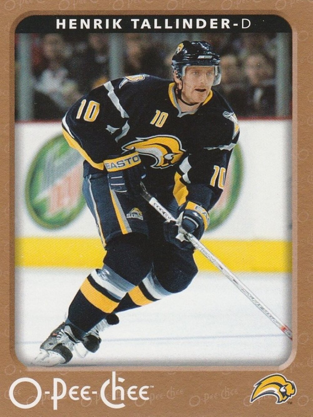 Henrik Tallinder - 2006/2007 O Pee Chee Hockey Card